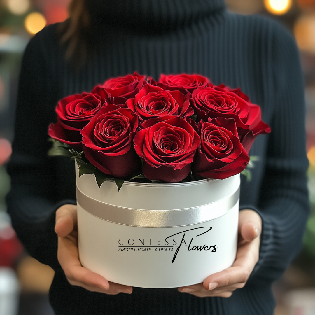 aranjament-floral-trandafiri-rosii-cutie-eleganta