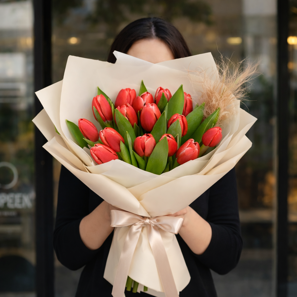 buchet-15-lalele-rosii-livrare-flori-brasov