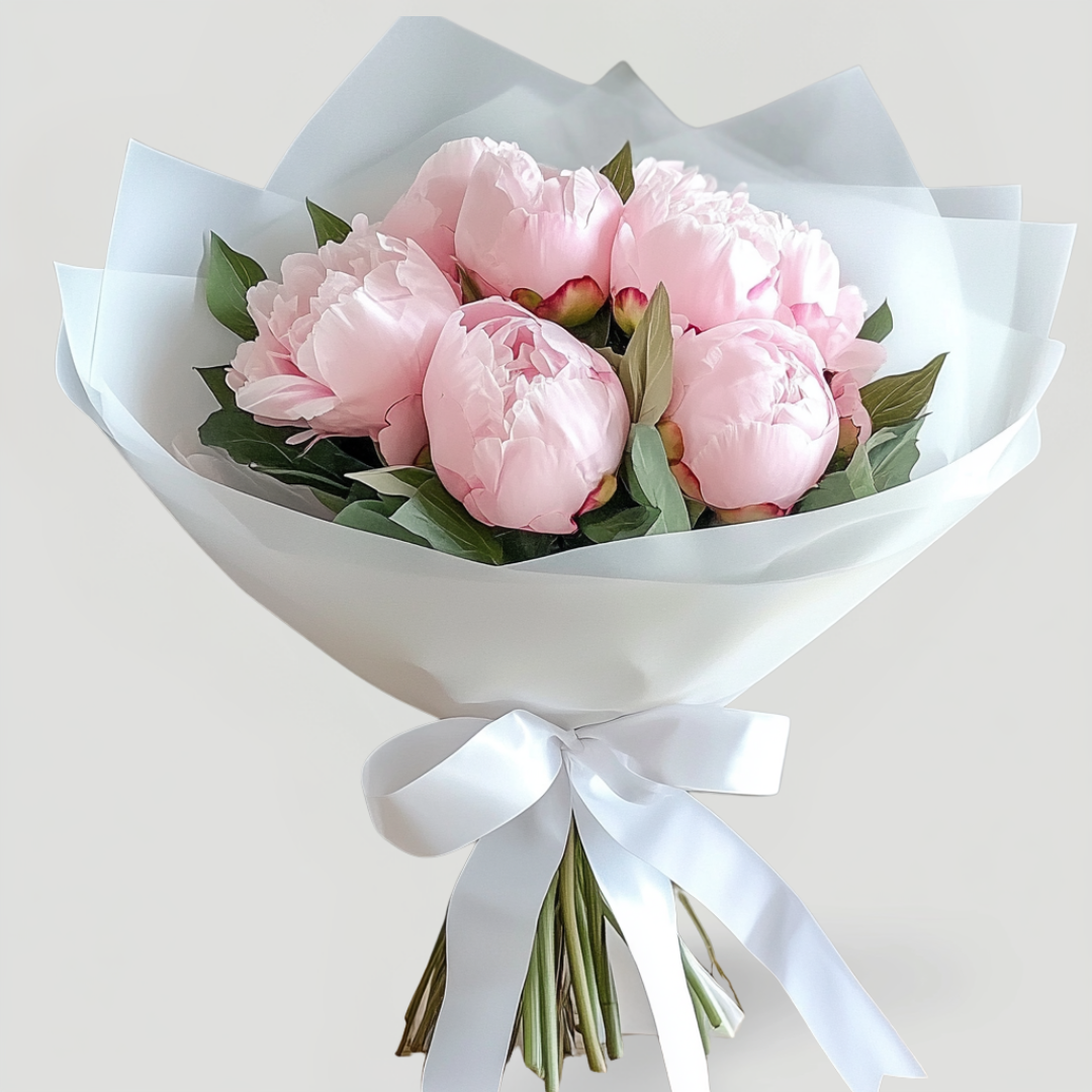 flori roz delicate și elegante