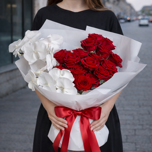 BUCHET_TRANDAFIRI_SI_ORHIDEE_FLORARIE_CU_LIVRARE_BRASOV