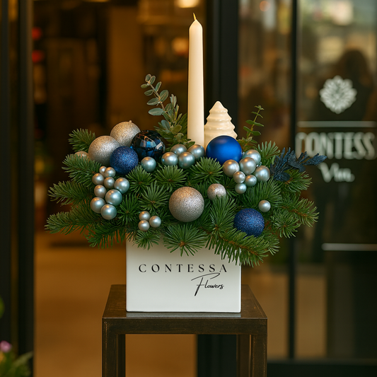 aranjament_craciun_brad_albastru_brasov