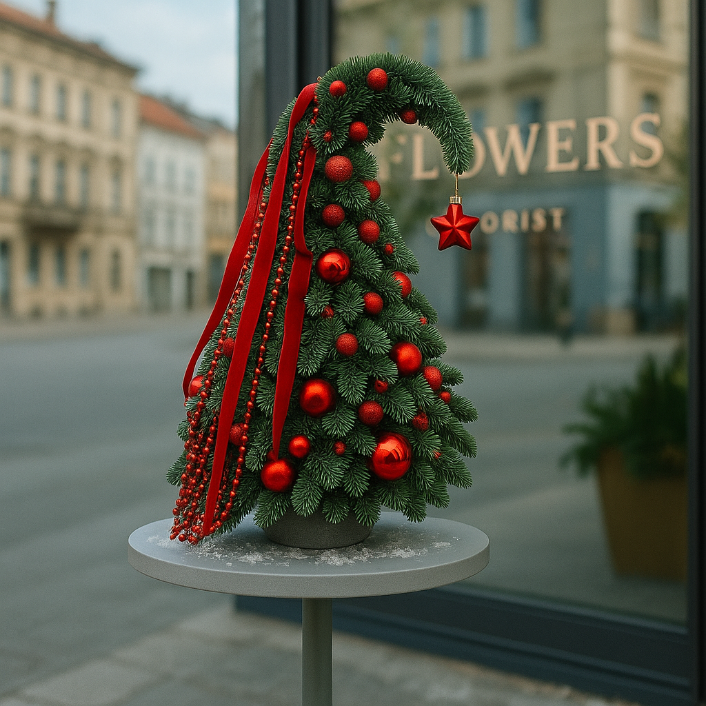 bradut_craciun_rosu_aranjament_brasov