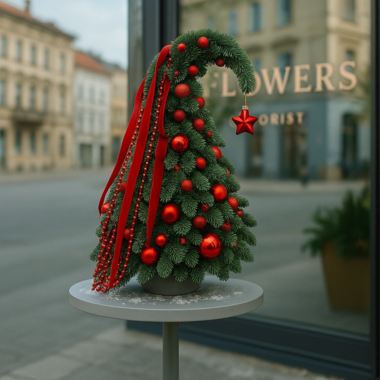 bradut_craciun_rosu_aranjament_brasov